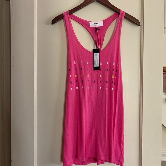 NWT Soul Cycle Star Loop Racerback Twist Tank Top - Picture 1 of 4